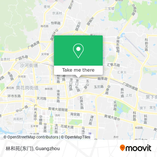 林和苑(东门) map