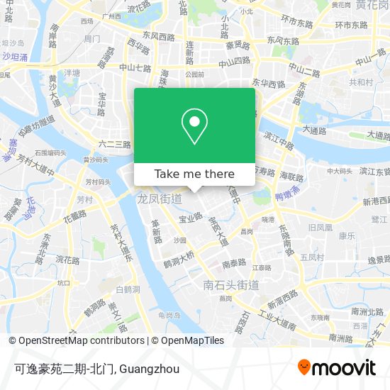 可逸豪苑二期-北门 map