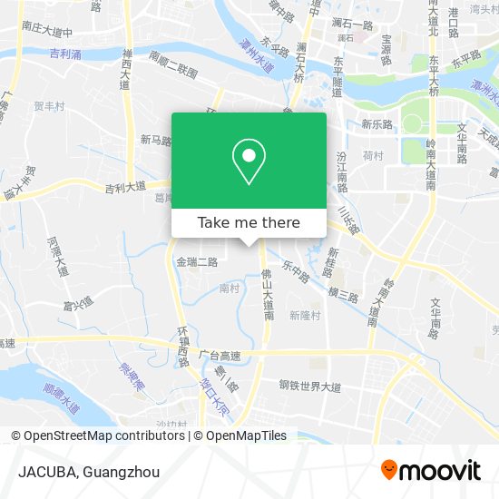 JACUBA map