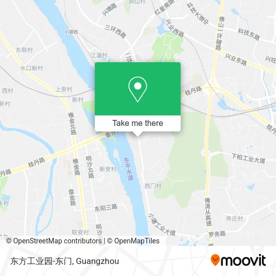 东方工业园-东门 map