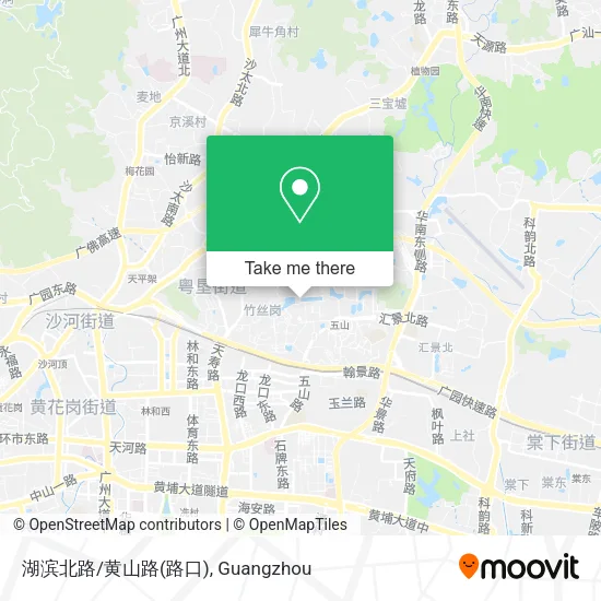 湖滨北路/黄山路(路口) map
