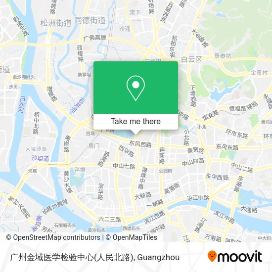 广州金域医学检验中心(人民北路) map