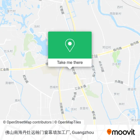 佛山南海丹灶远翰门窗幕墙加工厂 map