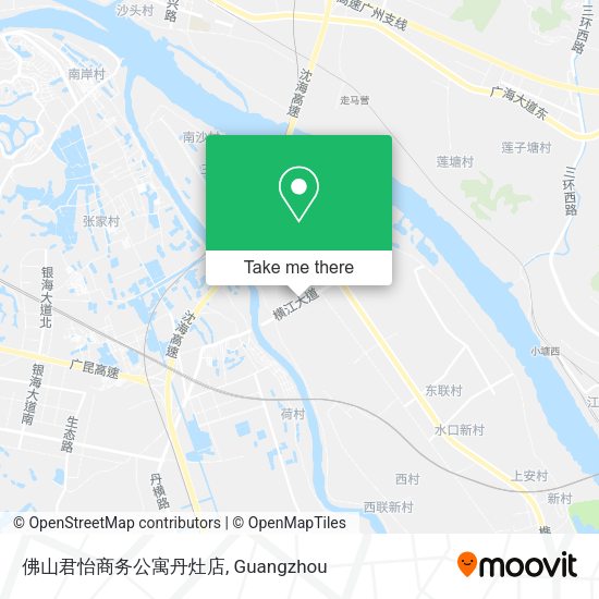 佛山君怡商务公寓丹灶店 map