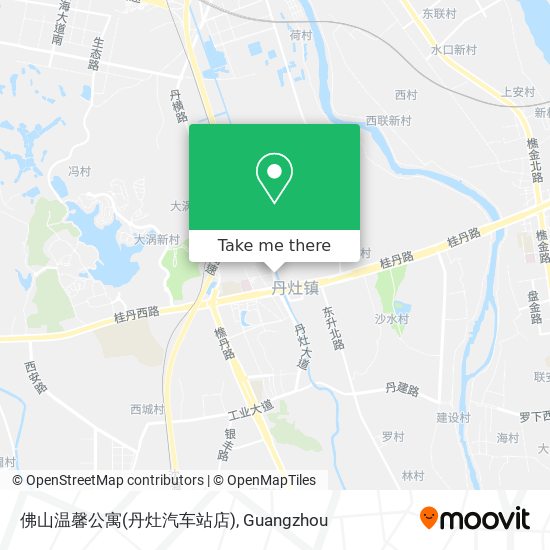 佛山温馨公寓(丹灶汽车站店) map