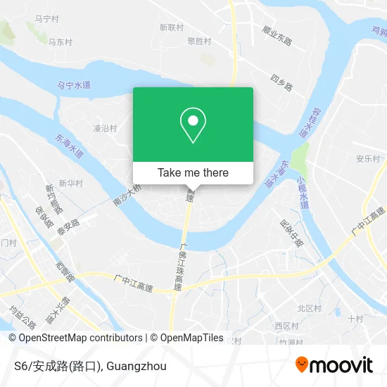 S6/安成路(路口) map