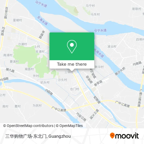 三华购物广场-东北门 map