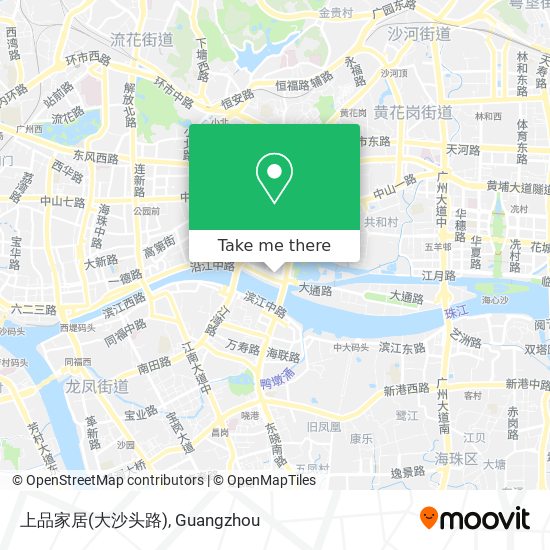 上品家居(大沙头路) map