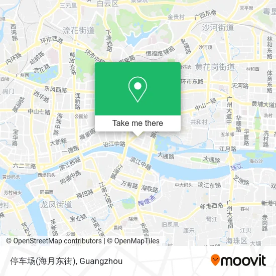 停车场(海月东街) map