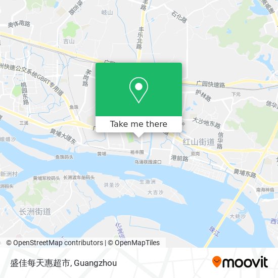 盛佳每天惠超市 map