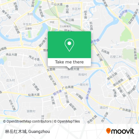 林岳红木城 map