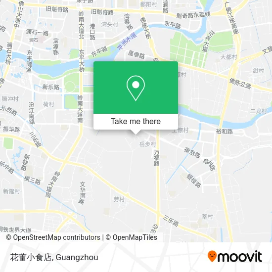 花蕾小食店 map