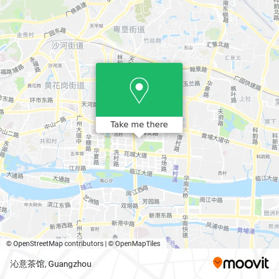 沁意茶馆 map