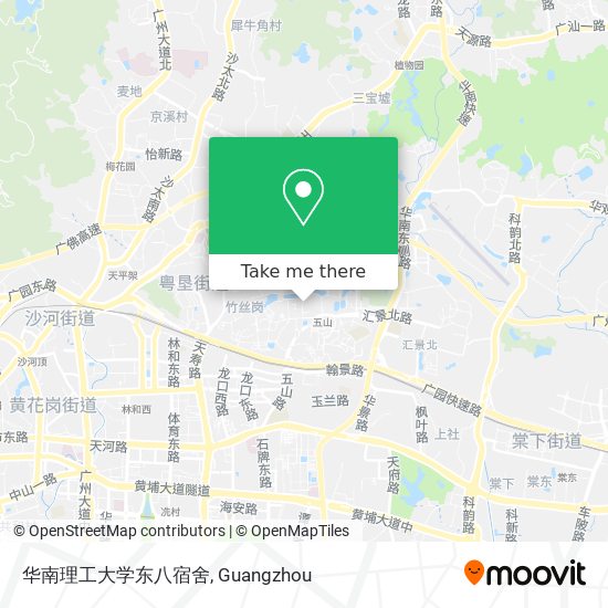 华南理工大学东八宿舍 map