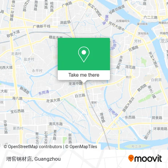 增窖钢材店 map
