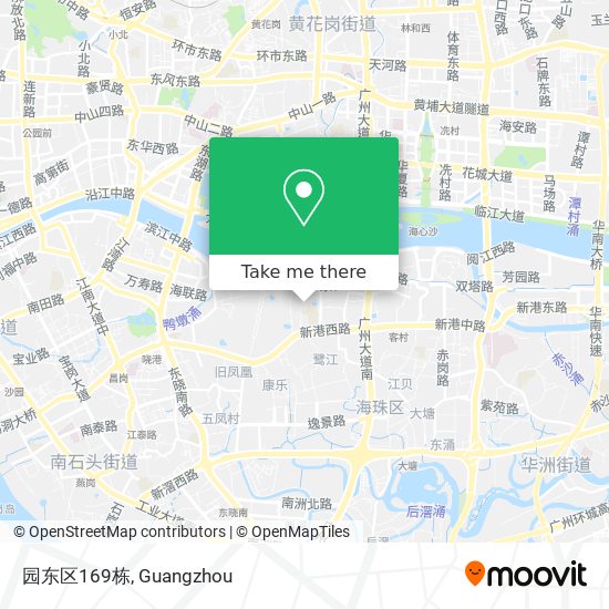 园东区169栋 map