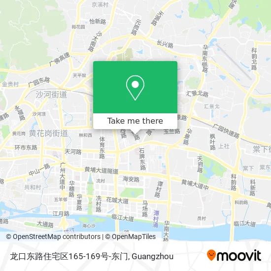 龙口东路住宅区165-169号-东门 map
