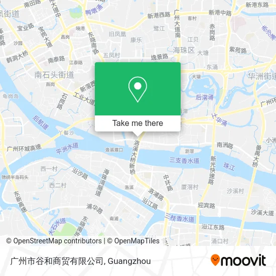 广州市谷和商贸有限公司 map
