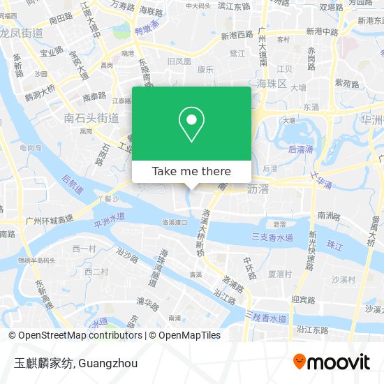 玉麒麟家纺 map