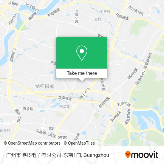 广州市博技电子有限公司-东南1门 map