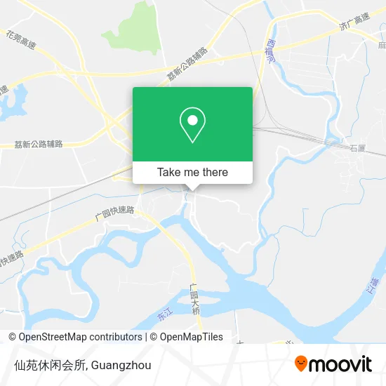 仙苑休闲会所 map