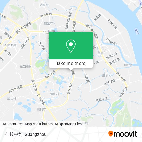 仙岭中约 map