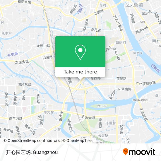 开心园艺场 map