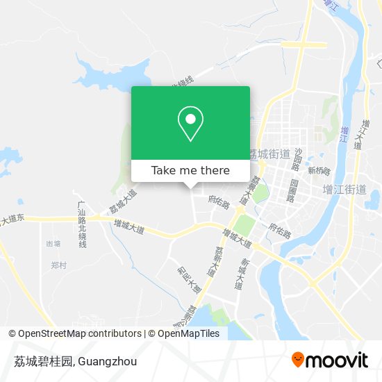 荔城碧桂园 map