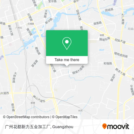 广州花都新力五金加工厂 map