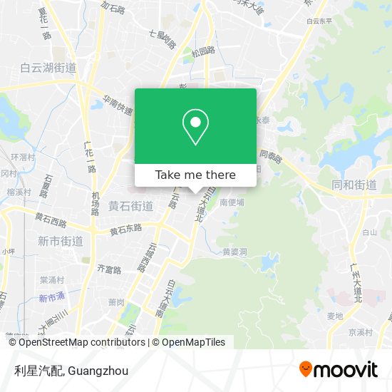 利星汽配 map
