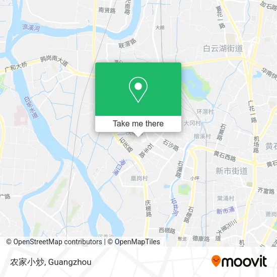 农家小炒 map