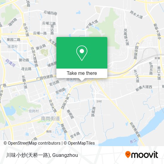 川味小炒(天桥一路) map