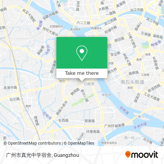 广州市真光中学宿舍 map
