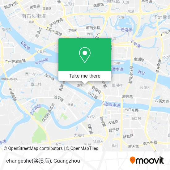 changeshe(洛溪店) map