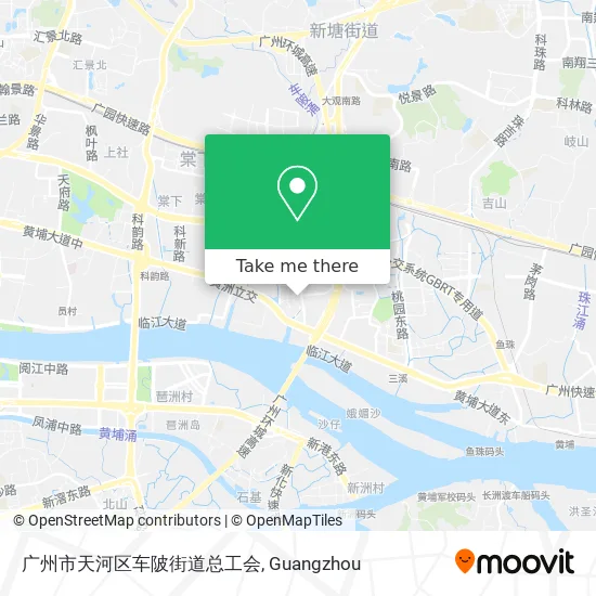 广州市天河区车陂街道总工会 map