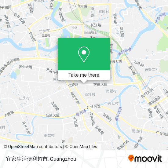 宜家生活便利超市 map