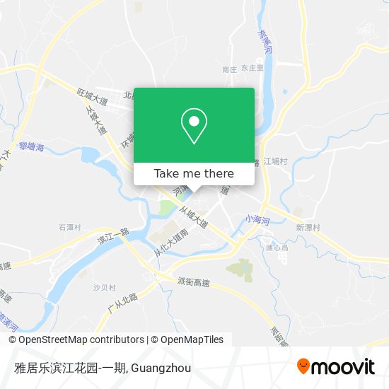 雅居乐滨江花园-一期 map