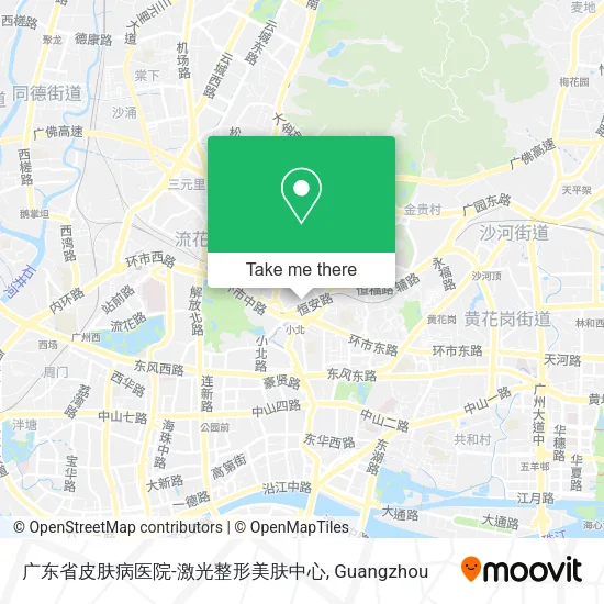 广东省皮肤病医院-激光整形美肤中心 map