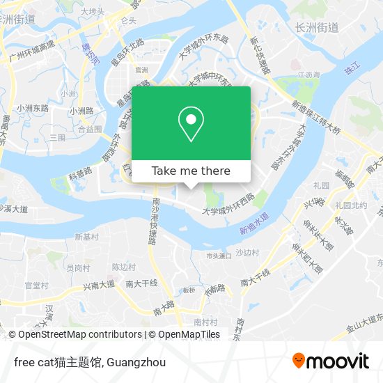free cat猫主题馆 map
