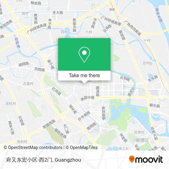 府又东宏小区-西2门 map