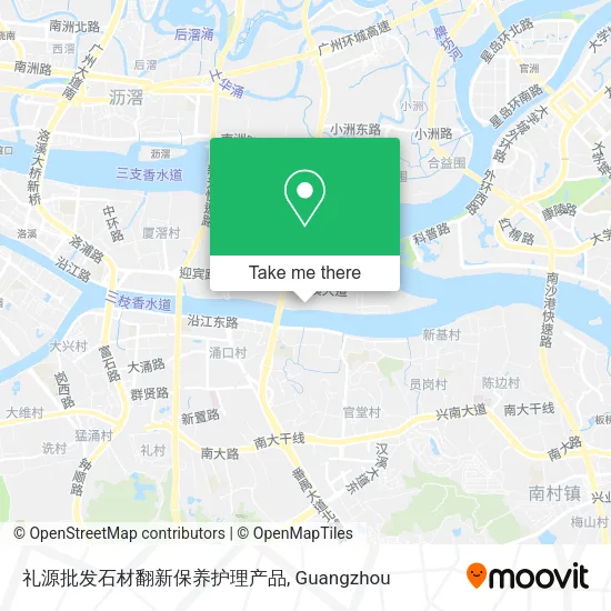 礼源批发石材翻新保养护理产品 map