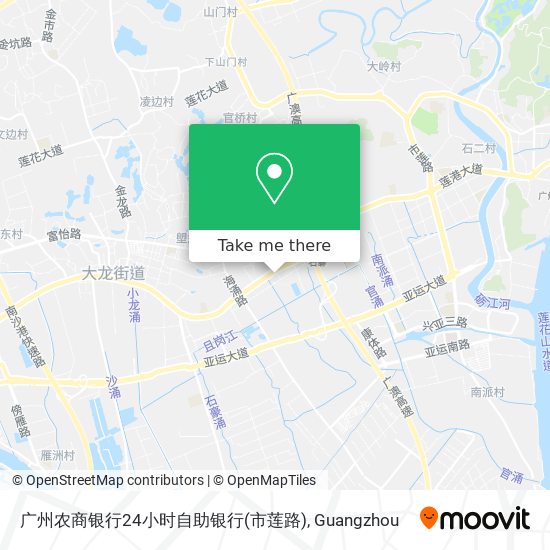 广州农商银行24小时自助银行(市莲路) map