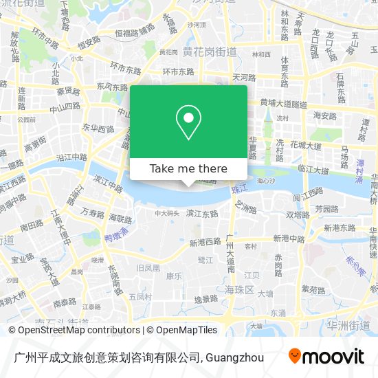 广州平成文旅创意策划咨询有限公司 map