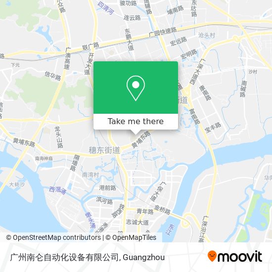 广州南仑自动化设备有限公司 map