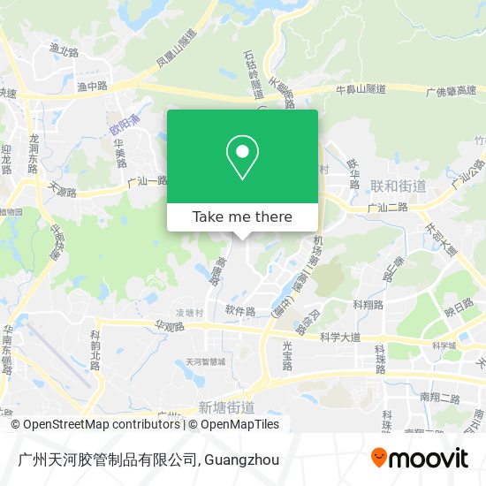 广州天河胶管制品有限公司 map
