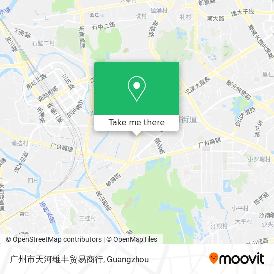 广州市天河维丰贸易商行 map