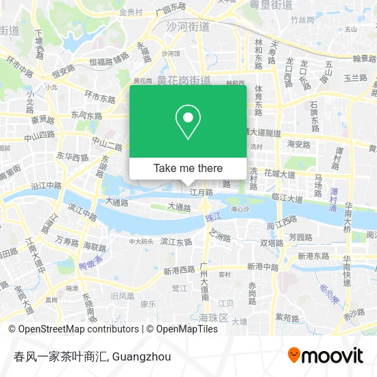 春风一家茶叶商汇 map