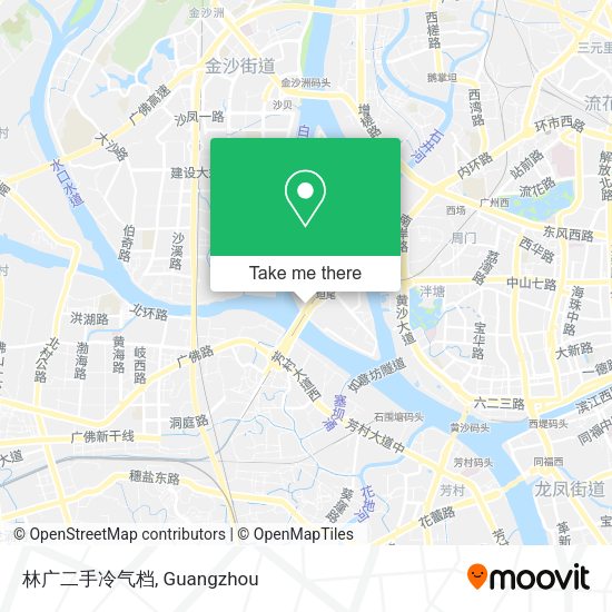 林广二手冷气档 map