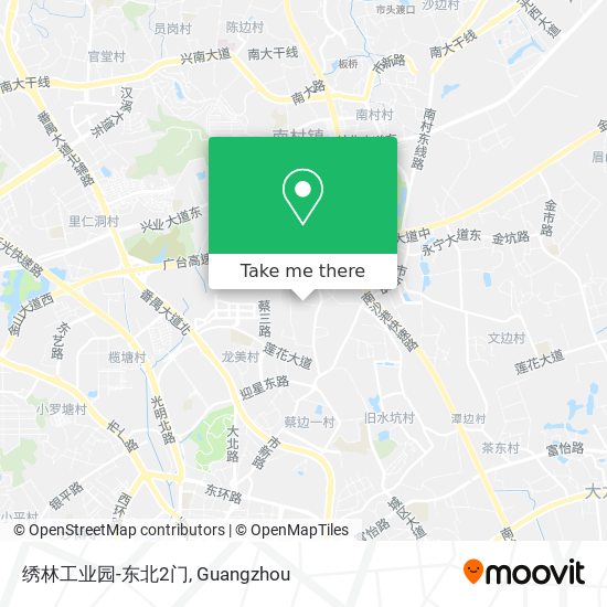 绣林工业园-东北2门 map