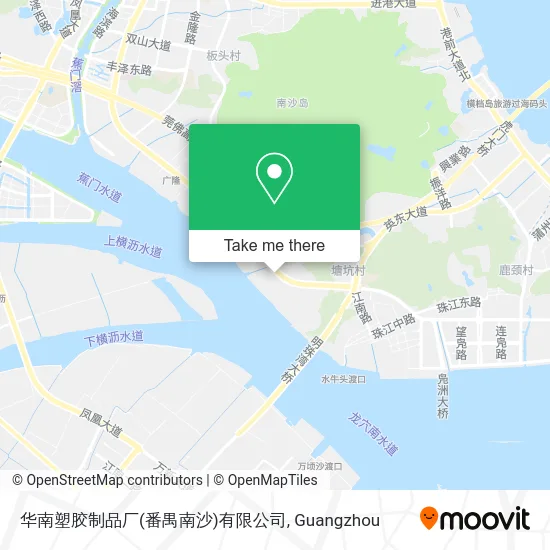 华南塑胶制品厂(番禺南沙)有限公司 map